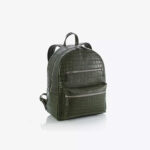 ART. 2203 Leather and coconut backpack